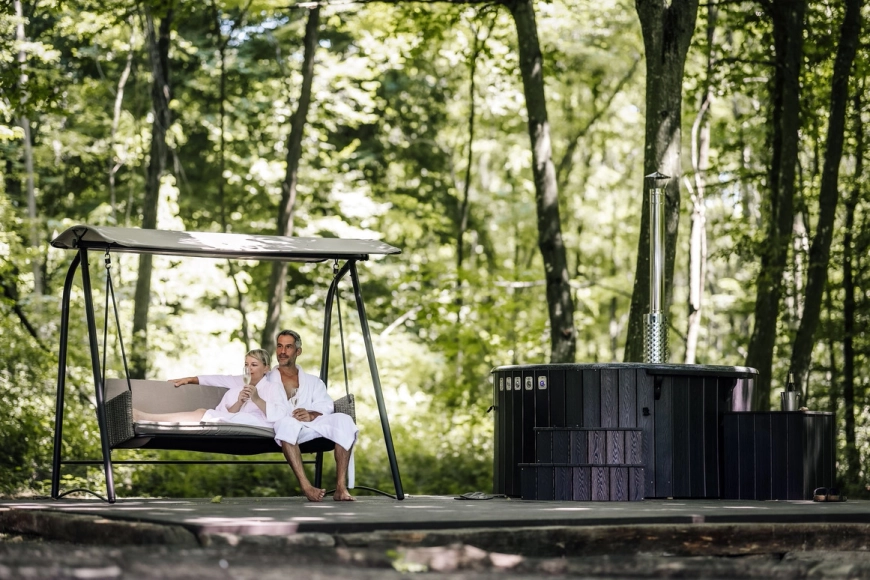 Couple Retreat In Nature