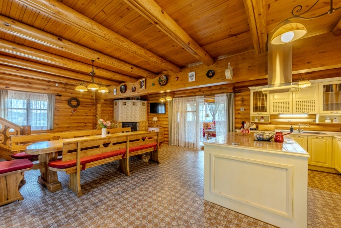 Kitchen Pine Log Zagorje 2