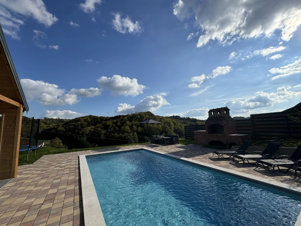 Holiday House Pool Croatian Zagorje Idilira 2