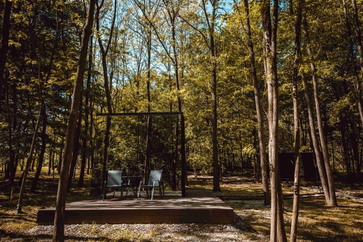 Glass Cabin House Idilira