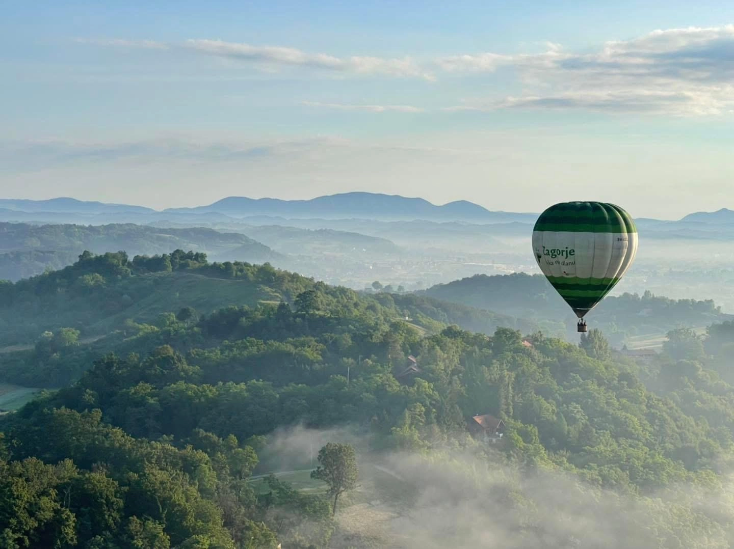 Let Balonom Idilira Zagorje