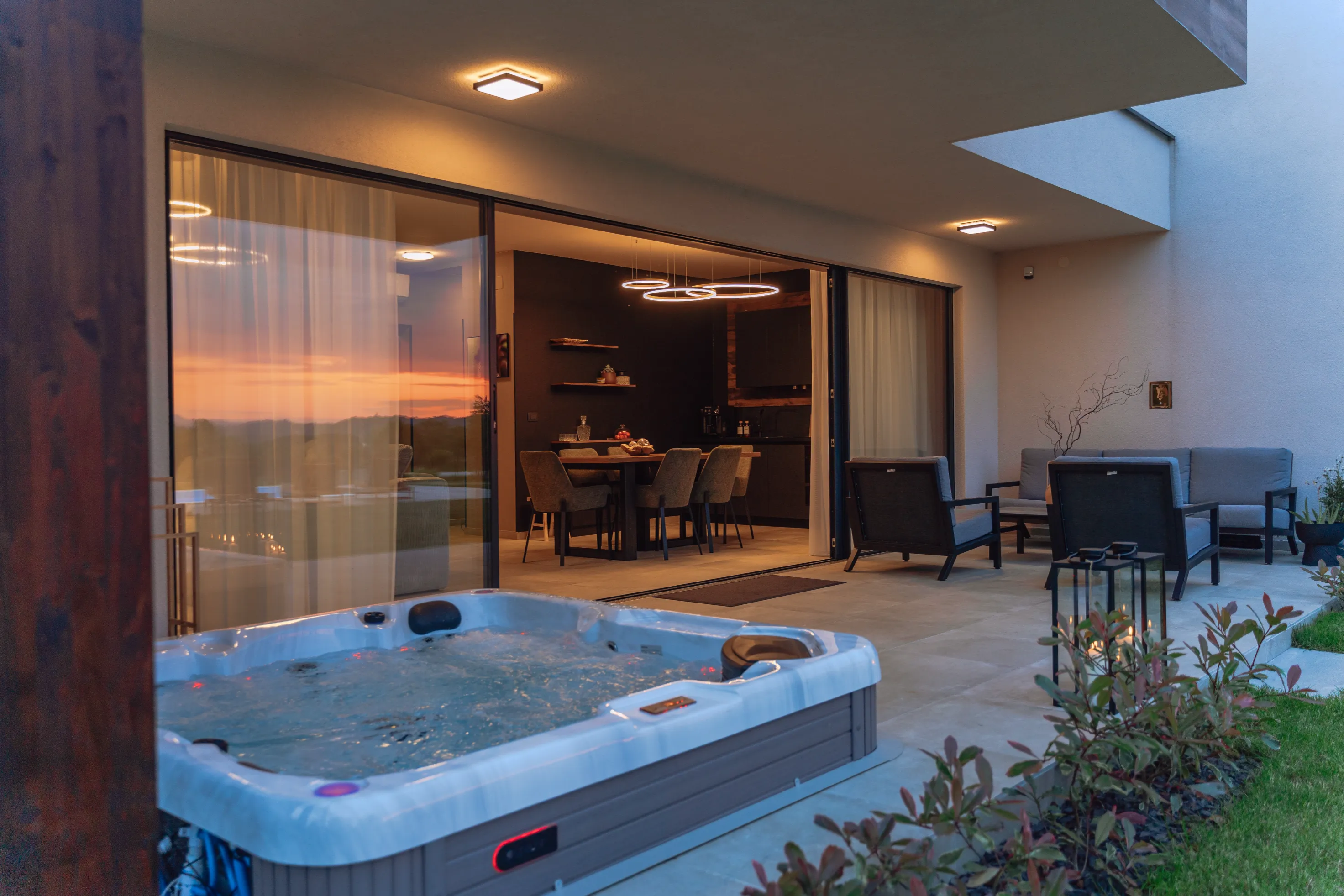 Jacuzzi Topla Kupka Na Otvorenom Wellness Kuc╠Üa Za Odmor Zagorje