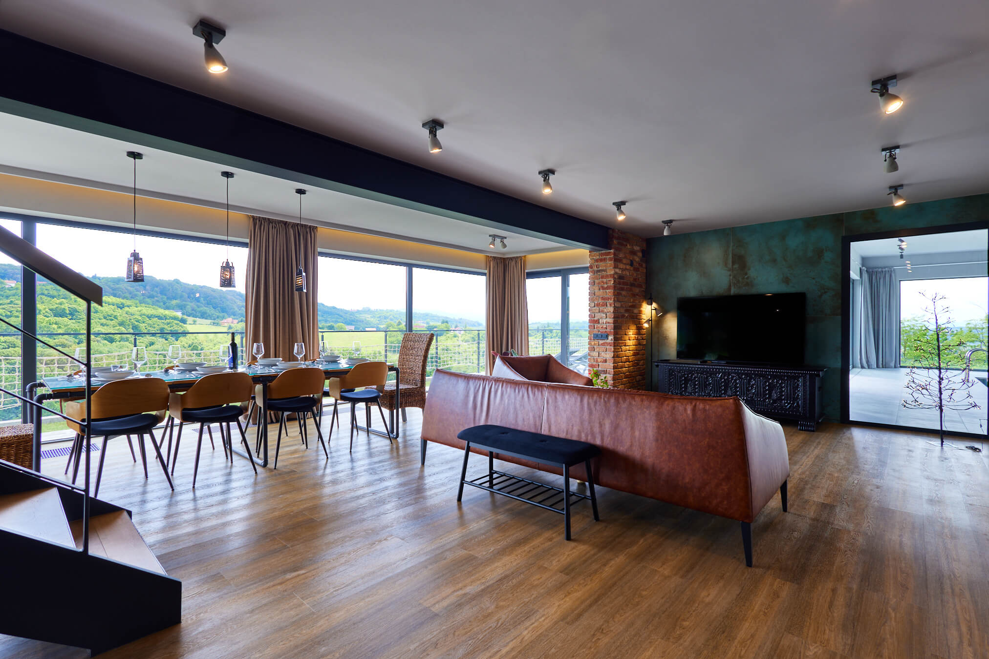 Sunset Chalet With The View